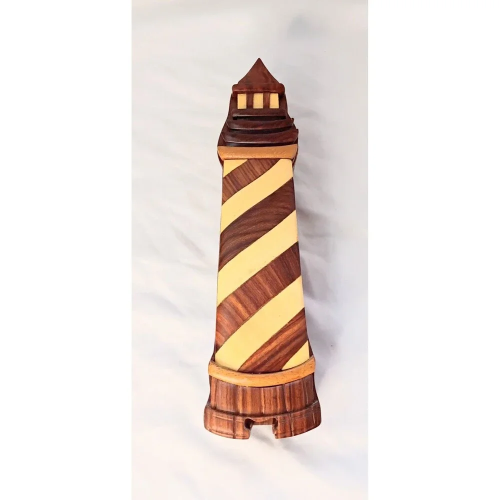 N/A wooden lighthouse